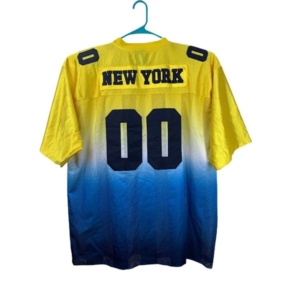 New York ZEN Sport (Spiritual Awareness)Jersey Blue Size 2XL Football Soccer - Picture 2 of 7